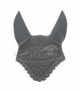 Protector de Orejas para Caballos, Velo Antimoscas de Ganchillo, Red de Orejas Transpirable e Insonorizante para Caballos, Velo Antimoscas Ecuestre - Product Image 1