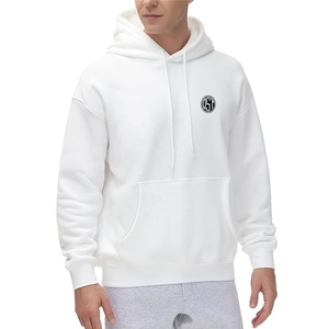 เสื้อมีฮู้ดแบบสวมหัวมีฮู้ดผ้าฝ้ายขนแกะแบบสวมหัวโอเวอร์ไซส์ - Product Image 2