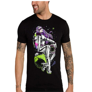 เสื้อยืดแฟชั่นโอเวอร์ไซส์ผ้าฝ้ายพรีเมียมลายกราฟิกสไตล์วินเทจสตรีทแวร์ฮิปฮอปลำลองทรงหลวมคอกลมพิมพ์ลายเสื้อยืดแบบสั่งทำ - Product Image 6