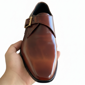 Zapatos de Vestir Formales Negros de Estilo Británico Casual para Hombre, Zapatos de Cuero Hechos a Mano para Bodas y Fiestas - Product Image 4