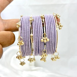 Premium Fashion Silver Plated Eco-Friendly Customizable Bangles Women Stylish Trendy Stackable Modern Ladies Wrist <b>Accessories</b> - Product Image 4