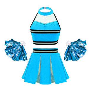 Vêtement de sport de haute qualité en polyester imprimé sur le devant, uniforme de cheerleading confortable pour femmes adultes, personnalisable, en promotion - Product Image 4
