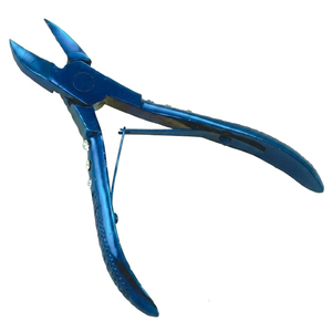 Coupe-ongles robuste en acier inoxydable 12,5 mm à mâchoires plates et pointe affûtée, coupe-ongles de précision pour doigts et orteils - Product Image 2
