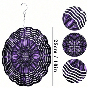 CIFbuy Girandola Solare Eolica 4 in 1 per Esterni, Ornamento da Giardino per Patio, Cortile, Balcone, Decorazione TikTok e per Servizio Ritiro Temu - Product Image 6