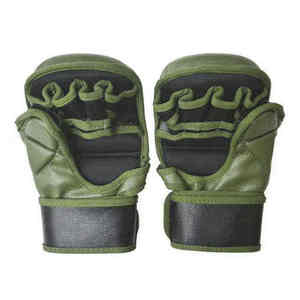 Guantes de Piel Sintética Personalizados de Medio Dedo para MMA y Boxeo, Guantes de Combate para Grappling y Saco de Boxeo, Precio Razonable, Alta Calidad, OEM - Product Image 6