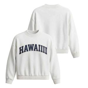 เสื้อสเวตเชิ้ตคอกลมสีชมพูสำหรับผู้หญิง ปักลายตัวอักษร Alaska ดีไซน์ลำลองสำหรับฤดูใบไม้ร่วง ผลิตจากผ้าฝ้ายถัก 100% - Product Image 2