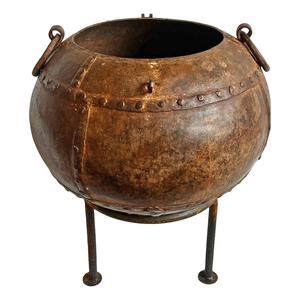 Farmhouse Galvanized Planter Pot With Rustic <b>Country</b> Style For Flowers Herbs Succulents <b>Garden</b> Decoration Patio Landscaping - Product Image 6