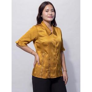 Chemise polyvalente pour femme à boutons sur le devant, coupe moderne, pour le travail et les occasions décontractées, acheter directement auprès du fournisseur - Product Image 1