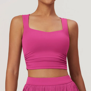 SWELTERING Yoga Bra Workout for Women Underwear Gym Workout Crop Tank High Waist <b>Shorts</b> Bra for Women Outfits Fitness Running - Product Image 2