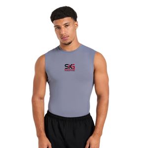 <b>Men</b>’s Sleeveless Gym Tank Top Lightweight Breathable Sports Shirt Cotton Casual <b>Vest</b> Summer Workout <b>Running</b> Fitness Clothing - Product Image 1