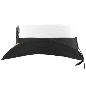 OEM Service Female Embroidery Made Officer Peak Caps Stylish <b>Lady</b> Uniform Officer Caps <b>Hats</b> - Product Image 3