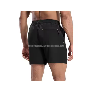 Men's Athletic Pickleball Shorts Acid Drawstring Logo Pockets French Terry Heavy Training Printed Pattern Breathable Anti-Static - Product Image 1