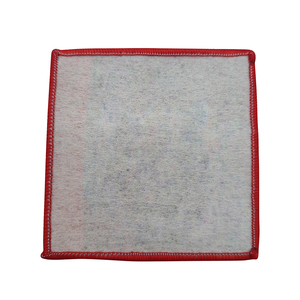 Hexagonal Shape Trout Fish Customized Woven Logo Patches with Blue Stitched Border for Fishing Gear and Art Lovers - Product Image 6