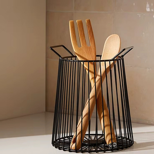 Cuillère en bois à long manche de qualité supérieure pour la cuisine, ustensile de cuisine robuste et durable pour la soupe, le curry, le mélange, disponible à bon prix - Product Image 1