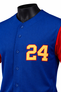 Maillots de baseball noirs personnalisés OEM, ensemble chemises et pantalons de baseball, vente en gros, maillot de baseball classique vintage avec passepoil pour équipe - Product Image 2