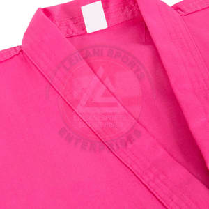 Uniforme de Karate Cómodo de Última Moda, Poliéster/Algodón Duradero, Transpirable, Ligero, Antiencogimiento, Kimono Unisex Personalizable - Product Image 4