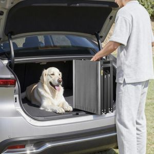 Rampa Pieghevole per Cani di Taglia Media e Grande fino a 113 kg, 180 cm L x 43 cm L, in Materiale Oxford Antiscivolo, Rampa per Cani per Auto - Product Image 2