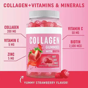 Gomitas de Colágeno Masticables, Fórmula Personalizada, Suplemento Dietético, Gomitas de Colágeno de Calidad de Exportación, Proveedor de Productos de Grado Alimenticio - Product Image 4