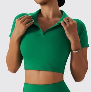 Fournisseur chinois de polos pour femmes à prix abordable, fabricant de polos pour femmes de haute qualité, polos pour femmes sur mesure en couleur personnalisée - Product Image 1