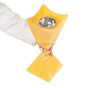 Brûleur d'encens en bois de santal religieux pour cadeau de mariage, Bakhoor, écologique, livraison rapide, couleur et design personnalisés, mini brûleur - Product Image 3