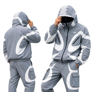 Custom Best Quality Waterproof <b>Coat</b> Outdoor Wear Fabric Heat Reactive jacket for Men Windbreaker Thermal Heat Reactive Jackets - Product Image 1