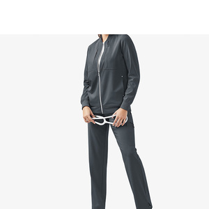Hot Sale Nursing Jacket Unisex Zipper Pockets <b>Scrub</b> Jackets - Product Image 2