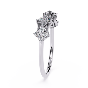 Bijoux Loista avec diamant cultivé en laboratoire certifié GIA IGI CVD VVS, anneaux en or massif, bague de fiançailles, bijoux pour femmes - Product Image 3