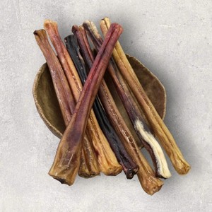 bully sticks for dogs premium bully sticks natural dog long lasting dog chews highly digestible dog chews improves dental health - Product Image 2