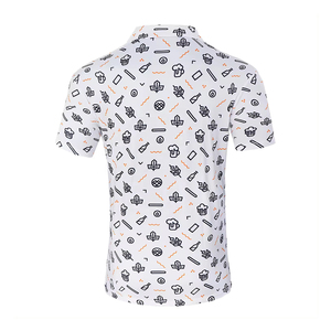 Camiseta Polo Sublimada para Hombre, Personalizada, Transpirable, de Algodón, Sin Costuras, Elástica, de Manga Corta, Casual, Talla Grande - Product Image 4