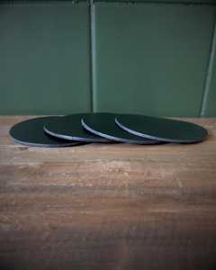 Juego de Posavasos de Cuero Modernos, Hechos a Mano, Duraderos, Resistentes al Calor, Protección para Mesa, para Café, GLC-0056 - Product Image 4