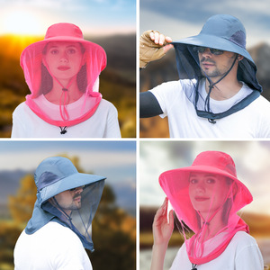 Chapeau de pêche léger et respirant à séchage rapide avec broderie 3D, large bord, protection solaire, réglable, idéal pour la randonnée et le camping - Product Image 5