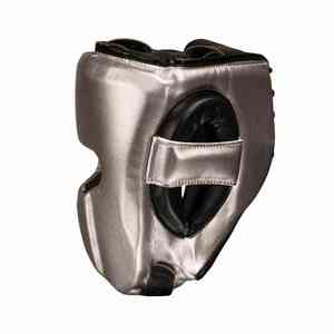 Protector de Cabeza de Piel de Vacuno Genuina con Diseño Nuevo y Profesional, Ajustable con Cordones, para Kickboxing, Sparring y MMA - Product Image 4