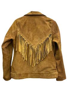 Unisex <b>Western</b> Fringe Polyester Waterproof Windproof Customized Logo Motorbike <b>Jacket</b> Button Front Winter Outerwear - Product Image 2