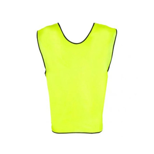 Adult Unisex Yellow <b>Training</b> <b>Bibs</b> Sleeveless Neck Breathable Polyester Quick Dry Striped Custom Logo Sports Jersey All Seasons - Product Image 2