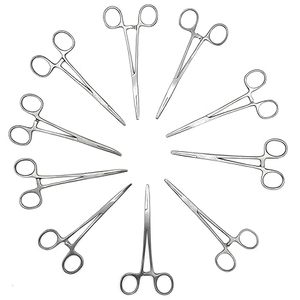 Pinzas Hemostáticas de Acero Inoxidable de Alta Calidad Profesional con Fuente de Alimentación Manual para Uso en Instrumentos Quirúrgicos - Product Image 6