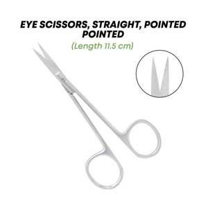 Kit Quirúrgico Oftálmico para Pterigio, 10 Piezas, Instrumentos de Microcirugía Ocular de Acero Inoxidable para Uso Ortopédico Equino, Marca SURGINEXA - Product Image 5