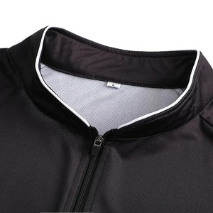 เสื้อผ้ากีฬาลำลองแบบยูนิเซ็กซ์ แขนยาว ป้องกันแสงแดด ทรงเข้ารูป คอตั้ง ซิปครึ่งตัว ผลิตจากโพลีเอสเตอร์/ไนลอน พิมพ์ลายด้วยเทคนิค Heat-Transfer - Product Image 4