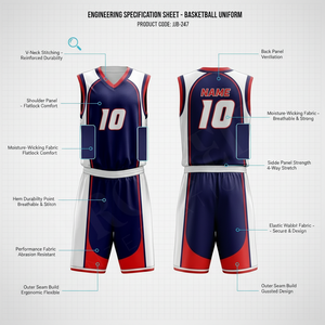 Dernier design unique, vêtements de sport personnalisés par sublimation et broderie, uniforme d'équipe de basketball moderne en tissu mesh, couleur personnalisée - Product Image 2