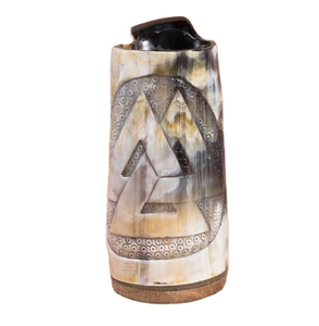 Tazas de Cuerno de Búfalo Ecológicas Pulimentadas de la Mejor Calidad, Estilo Animal, Jarra Vikinga para Cerveza en Fiestas de Club, Hechas a Mano en India, REGALO ARTESANAL - Product Image 2