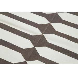 Conception moderne faite à la main en coton Dhurries Kilim Tapis personnalisé Structure à tissage plat pour tapis décoratif-Tapis et ensembles - Product Image 6