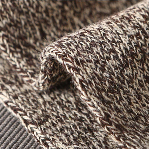 Calcetines de invierno para hombre al por mayor, estilo tripulación, antideslizantes, de lana/algodón, transpirables, absorbentes del sudor, de secado rápido, invisibles, con puño tejido, personalizables. - Product Image 4