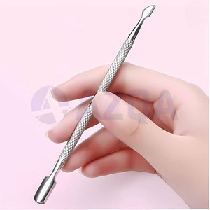 Stainless Steel Professional Double End Cuticle Pusher Nail Cuticle Remover Tool For Manicure Pedicure Salon Use - Product Image 6