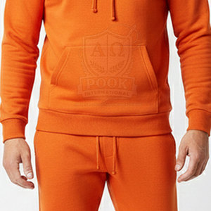 ชุดวอร์มผู้ชายแบบมีฮู้ด ผ้าฝ้ายผสมโพลีเอสเตอร์ ระบายอากาศได้ดี เหมาะสำหรับฤดูหนาว น้ำหนักมาก - Product Image 3