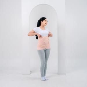 <b>Prime</b> 3in1 Postpartum Belly Band Maternity Recovery Body Shaper Belt Gradually Improves Posture with Corset Wrap Abdomen - Product Image 5