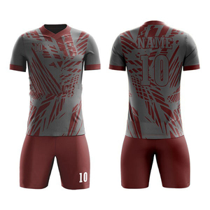Tenue de football respirante de très haute qualité pour hommes, avec logo personnalisé, ensembles d'entraînement sportifs multicolores pour adultes - Product Image 6