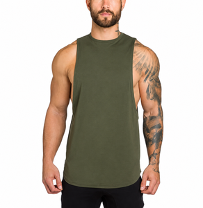 Débardeur de sport pour homme, coupe oversize, sans manches, coupe musclée, léger et respirant, pour l'entraînement, personnalisable avec logo, en gros - Product Image 1
