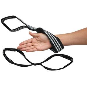 Wholesale OEM Custom Logo Cotton Lightweight Eco-Friendly Liftign Straps, Figure 8 Straps, Wrist Strap, Wrist Support Straps - Product Image 3