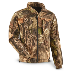 Unisex Winter Camouflage Soft <b>Shell</b> Hunting Jacket Quick Dry Full Sleeve - Product Image 5