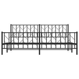 โครงเตียงเหล็กเคลือบสีดำแบบคู่ - Product Image 5