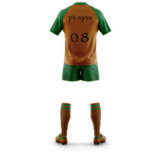 Uniforme Deportivo Transpirable Personalizado para Hombre, Conjunto de Rugby con Nombre y Número del Equipo, Conjunto de Entrenamiento que Absorbe la Humedad para Rugby y Fútbol Americano en venta - Product Image 2